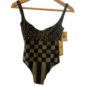Vintage Fendi Zucca Swimsuit, IT40